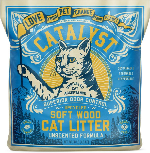 Catalyst Pet Unscented Formula Cat Litter, 10-lb bag slide 1 of 2
