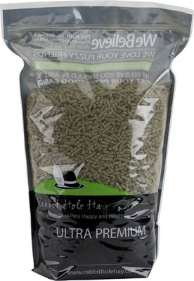 Rabbit Hole Hay Ultra Premium, All Natural Alfalfa Pellets Rabbit Food, slide 1 of 1
