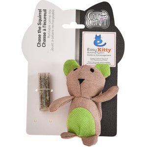 Easy Kitty Large Chase the Squirrel Cat Toys, 3 count