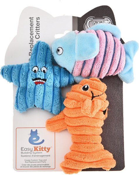 Easy Kitty Sea Critters Cat Toys, 9 count slide 1 of 7