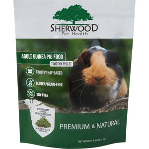 Sherwood Pet Health Timothy Pellet Adult Guinea Pig Food, 4.5-lb bag