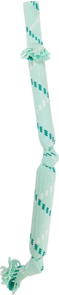 Frisco Double Fun Rope Squeaky Crinkle Dog Toy, Light Blue slide 1 of 4