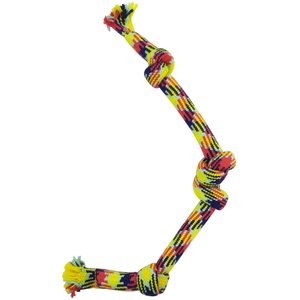 Frisco 4-Knot Tri-Color Rope Dog Toy