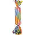 Frisco Flat Tri-Color Rope Squeaky Dog Toy