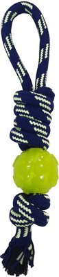 Frisco Handle Rope Ball Dog Toy, slide 1 of 1