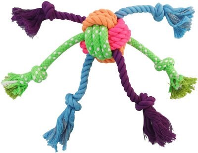 Frisco Colorful Ball Knot Rope Dog Toy, slide 1 of 1