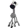 Frisco Zebra Rope Squeaky Dog Toy