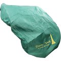 Paris Tack Premium Embroidered Nylon All Purpose English Saddle Cover, Hunter Green