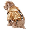 Pet Life Reflecta-Sport Adjustable Reflective Weather-Proof Dog Rainbreaker Jacket, Mustard Yellow, Large