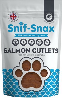 Snif-Snax Smoked Salmon & Sweet Potato Cutlets Grain-Free Dog Treats, slide 1 of 1