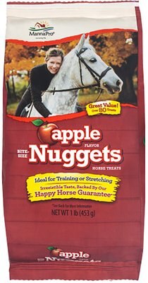 Manna Pro Bite-Size Nuggets Apple Flavor Horse Treats, slide 1 of 1