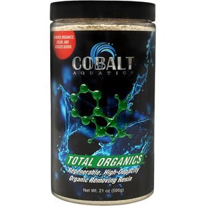 Cobalt Aquatics Regenerable, High-Capacity Organic Removing Resin, 21-oz bottle