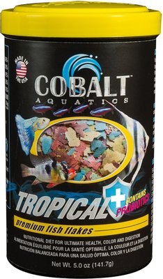 Cobalt Aquatics Tropical Flakes Fish Food, slide 1 of 1