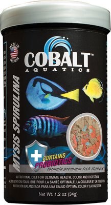 Cobalt Aquatics Mysis Spirulina Flakes Fish Food, slide 1 of 1
