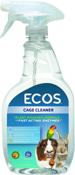 ECOS for Pets! Aviary Bird Cage Cleaner & Deodorizer, 22-oz bottle slide 1 of 2