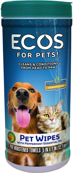 ECOS for Pets! Dog & Cat Pet Wipes, 35 count slide 1 of 2