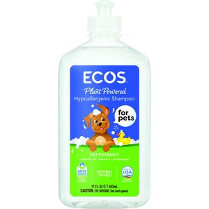 ECOS for Pets! Peppermint Scented Hypoallergenic Dog Conditioning Shampoo, 17-oz bottle