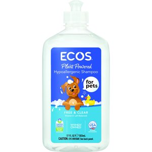 ECOS for Pets! Hypoallergenic Fragrance Free Dog Conditioning Shampoo, 17-oz bottle