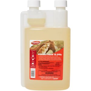 Martin's Permethrin 13.3% Multi-Purpose Horse Insecticide, 32-oz bottle
