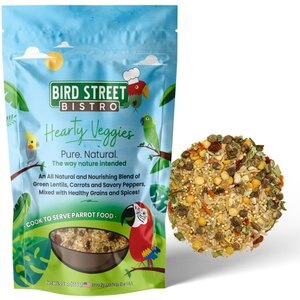 Bird Street Bistro Hearty Veggies Bird Food, 20-oz bag