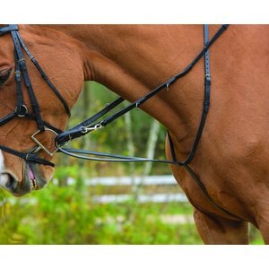 Shires Equestrian Products German Horse Martingale, Black, Ex-Full
