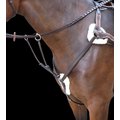 Shires Equestrian Products Rossano Five Point Horse Breastplate, Black, Pony
