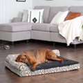 FurHaven Southwest Kilim Cooling Gel Deluxe Chaise Dog & Cat Bed