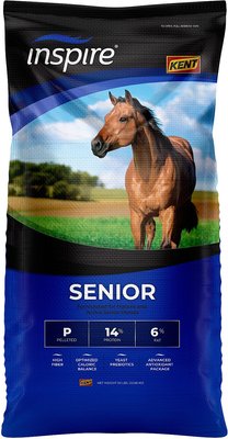 Kent Inspire Senior 14/6 Pellet Horse Food, 50-lb bag, slide 1 of 1