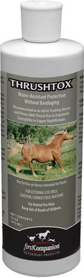 First Companion Thrushtox Horse Antifungal Ointment, 16-oz bottle, slide 1 of 1