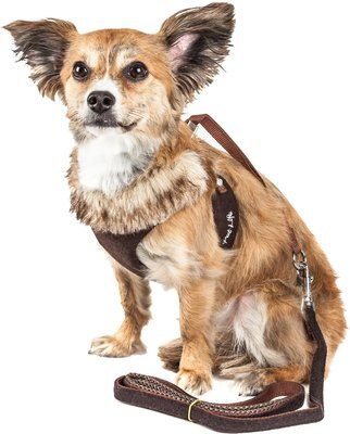 Pet Life Luxe Furracious 2-In-1 Mesh Reversible Dog Harness & Leash, slide 1 of 1