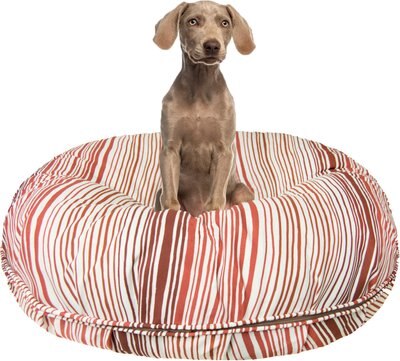 Bessie + Barnie Lake House Bagel Pillow Dog Bed w/Removable Cover, slide 1 of 1