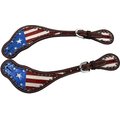 Tahoe Tack American Flag Leather Western Womens Spur Straps