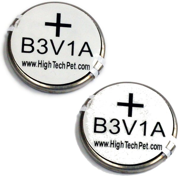 High Tech Pet Products Replacement B-3V1A Battery 2-Pack for HTP Collars slide 1 of 4