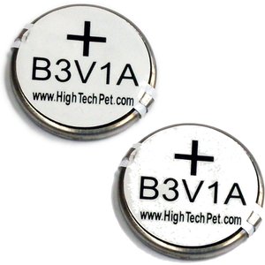 High Tech Pet Products Replacement B-3V1A Battery 2-Pack for HTP Collars