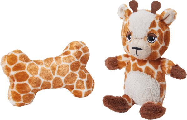 Frisco Giraffe Plush Multipack Puppy Toy, 2 count slide 1 of 4