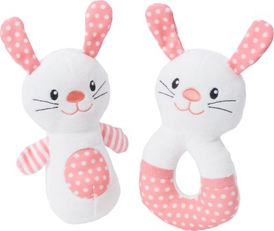 Frisco Bunny Plush Multipack Puppy Toy, 2-count, slide 1 of 1