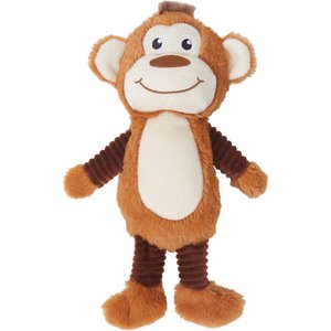 Frisco Monkey Plush Squeaky Dog Toy