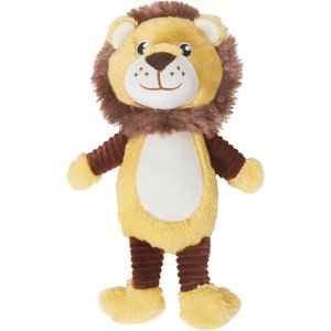 Frisco Lion Plush Squeaky Dog Toy