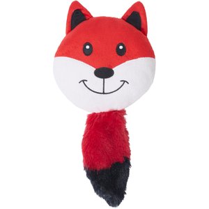Frisco Fox Round Plush Squeaky Dog Toy