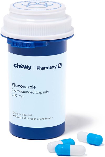 Fluconazole Compounded Capsule for Dogs & Cats, 250-mg, 1 Capsule slide 1 of 7