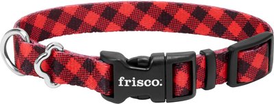 Frisco Buffalo Check Dog Collar, slide 1 of 1