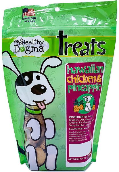Healthy Dogma Hawaiian Chicken & Pineapple Bones Dog Treats, 6-oz bag slide 1 of 5