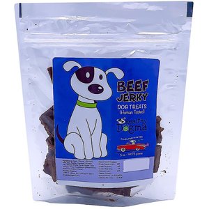 Healthy Dogma Beef Jerky Dog Treats, 5-oz bag