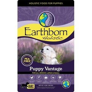 Earthborn Holistic Puppy Vantage Dry Dog Food, 4-lb bag