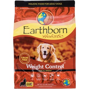 Earthborn Holistic Weight Control Dry Dog Food, 12.5-lb bag