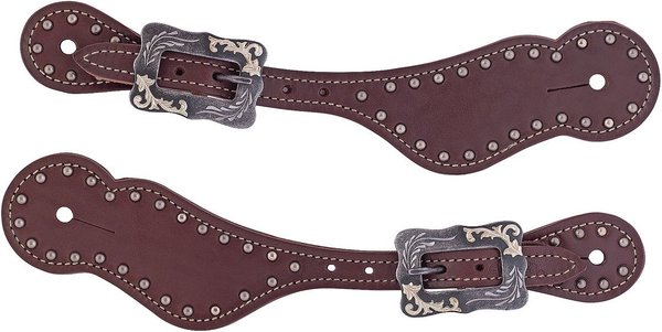 Weaver Leather Ladies' Oiled Harness Leather Spur Straps slide 1 of 1