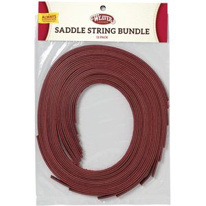 Weaver Leather Saddle String Bundle, pack of 12, 1/2 x 60-in