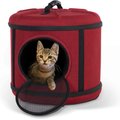 K&H Pet Products Mod Capsule Dog & Cat Carrier, Classy Red