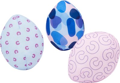 Frisco Easter Chewy Egg Dog Toy, 3 count, slide 1 of 1