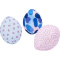 Frisco Easter Chewy Egg Dog Toy, 3-count